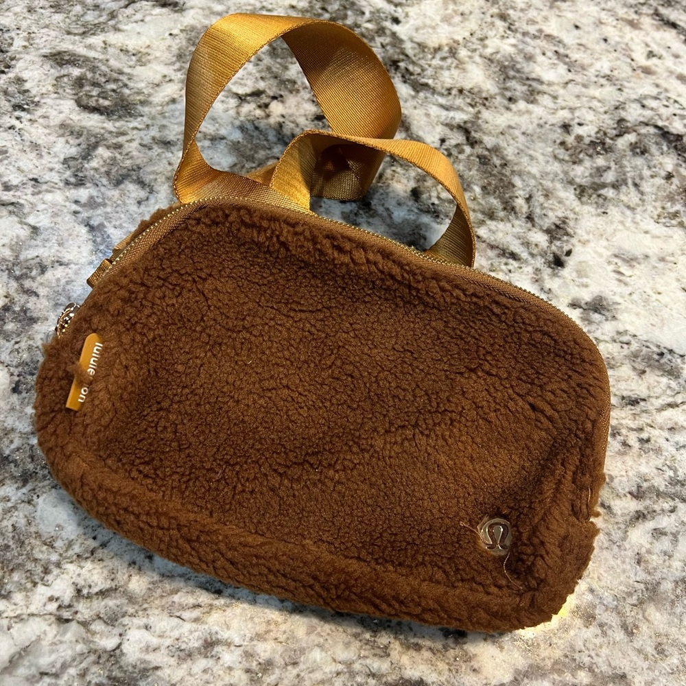 lululemon athletica Cozy Brown Crossbody Bag